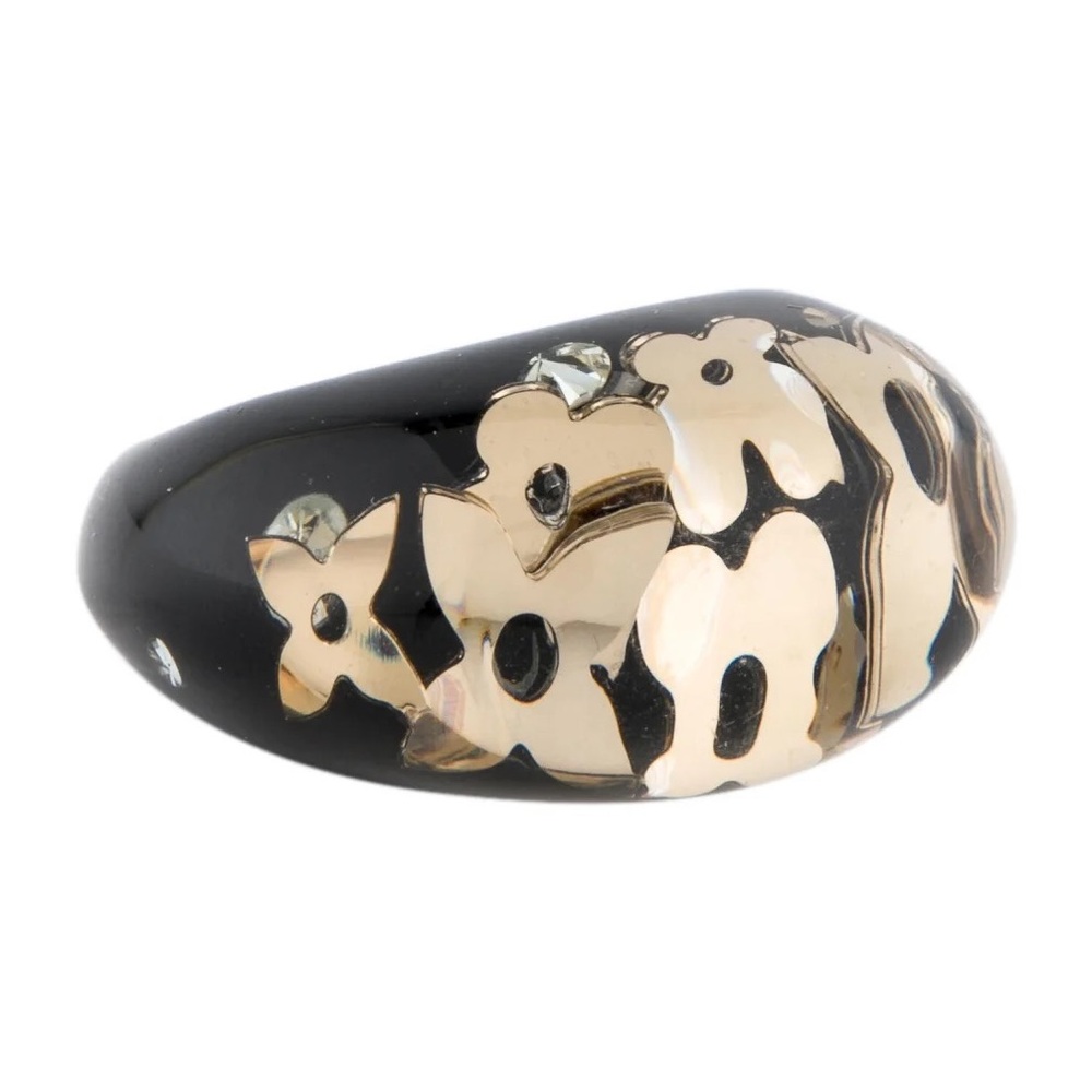 Authentic Louis Vuitton Inclusion Dome Ring